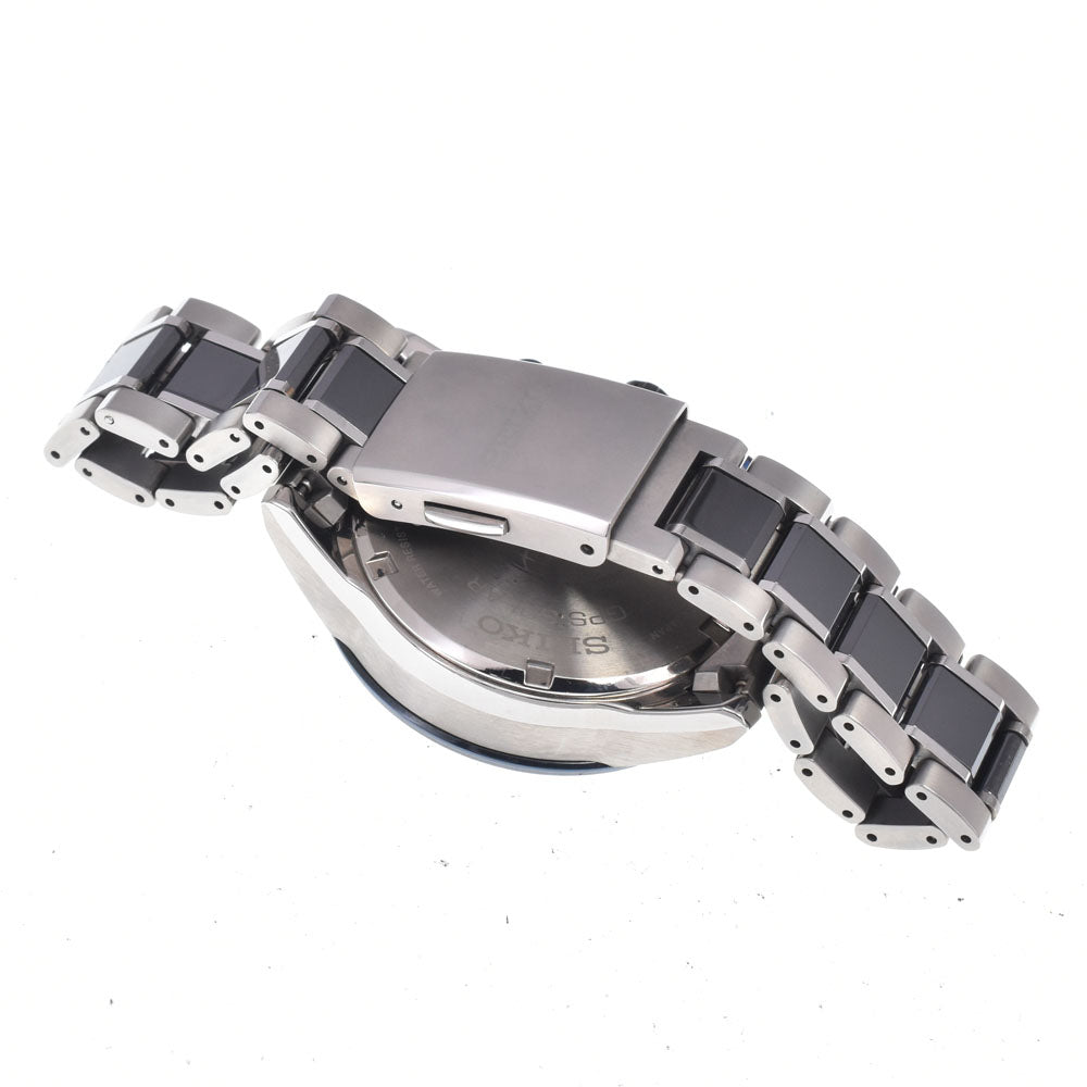 SEIKO Astron 5X53-0AN0/SBXC027 Limited item black Dial GPS Solar Men's
 Watch P#149023