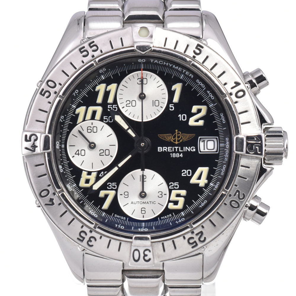 BREITLING Colt Chronograph A13335 Date black Dial Automatic Men's
 Watch A#149024