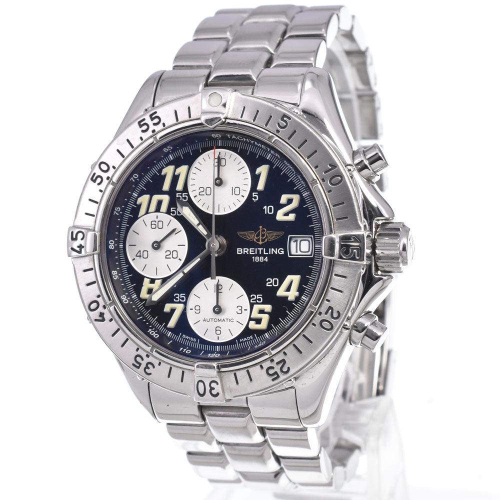BREITLING Colt Chronograph A13335 Date black Dial Automatic Men's
 Watch A#149024