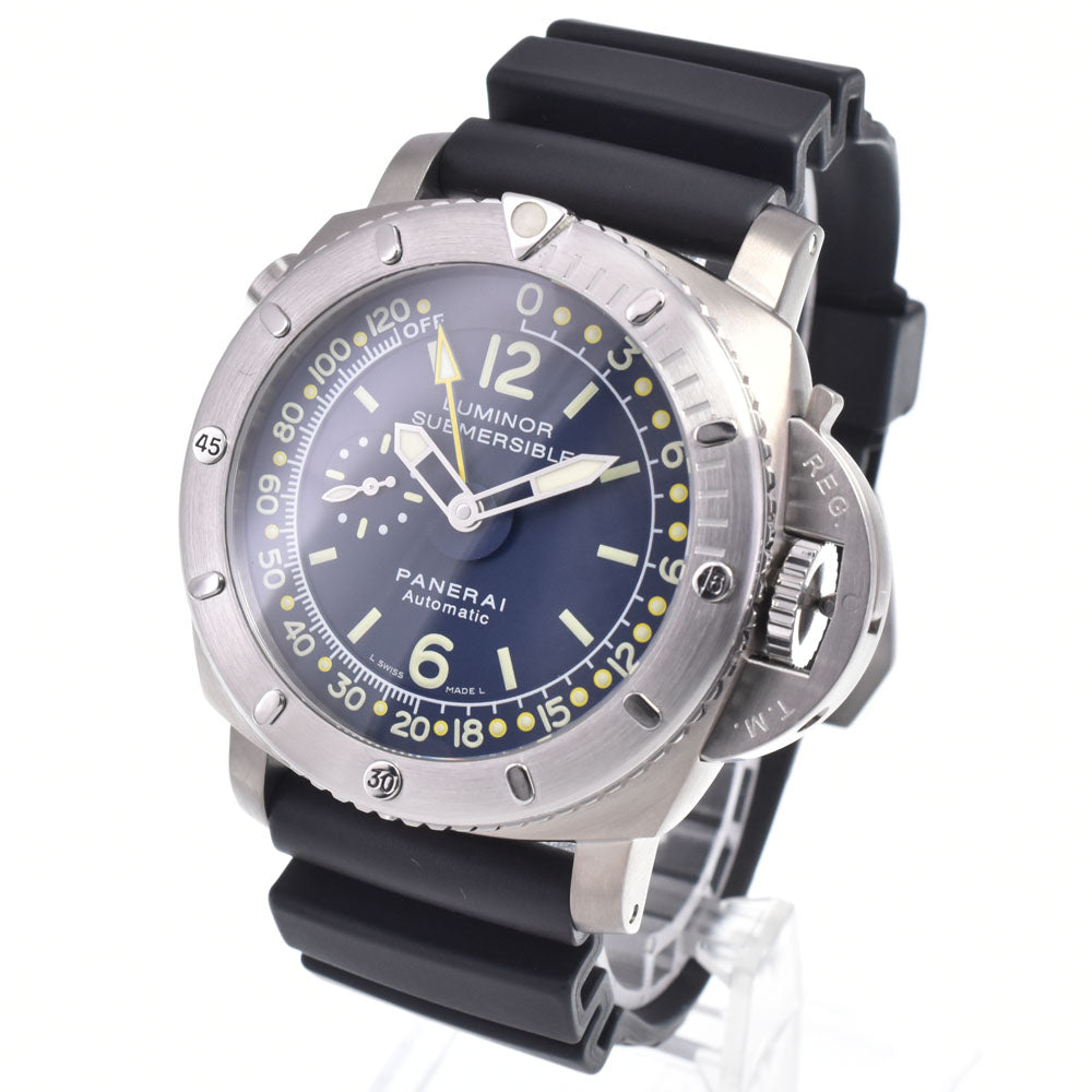 OFFICINE PANERAI Luminor Submersible PAM00307 blue Dial Automatic Men's
 Watch P#149029