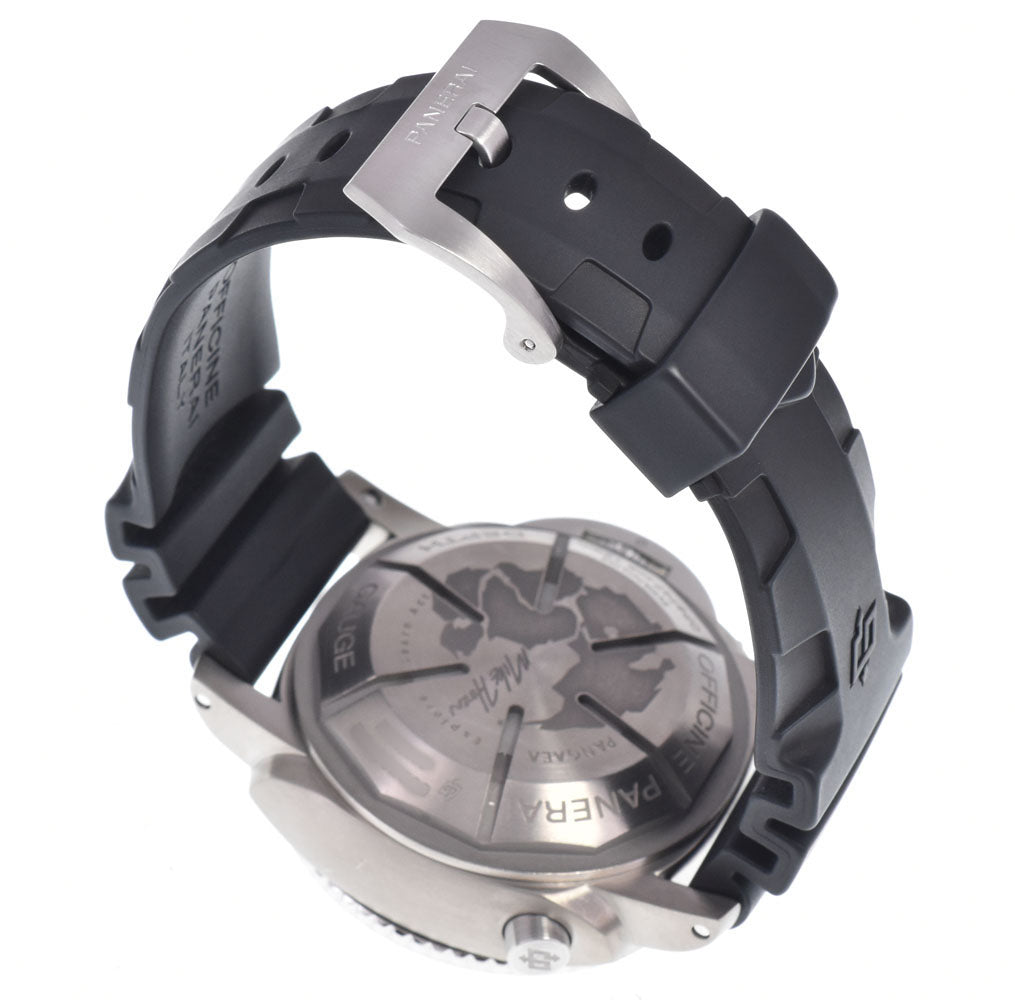 OFFICINE PANERAI Luminor Submersible PAM00307 blue Dial Automatic Men's
 Watch P#149029