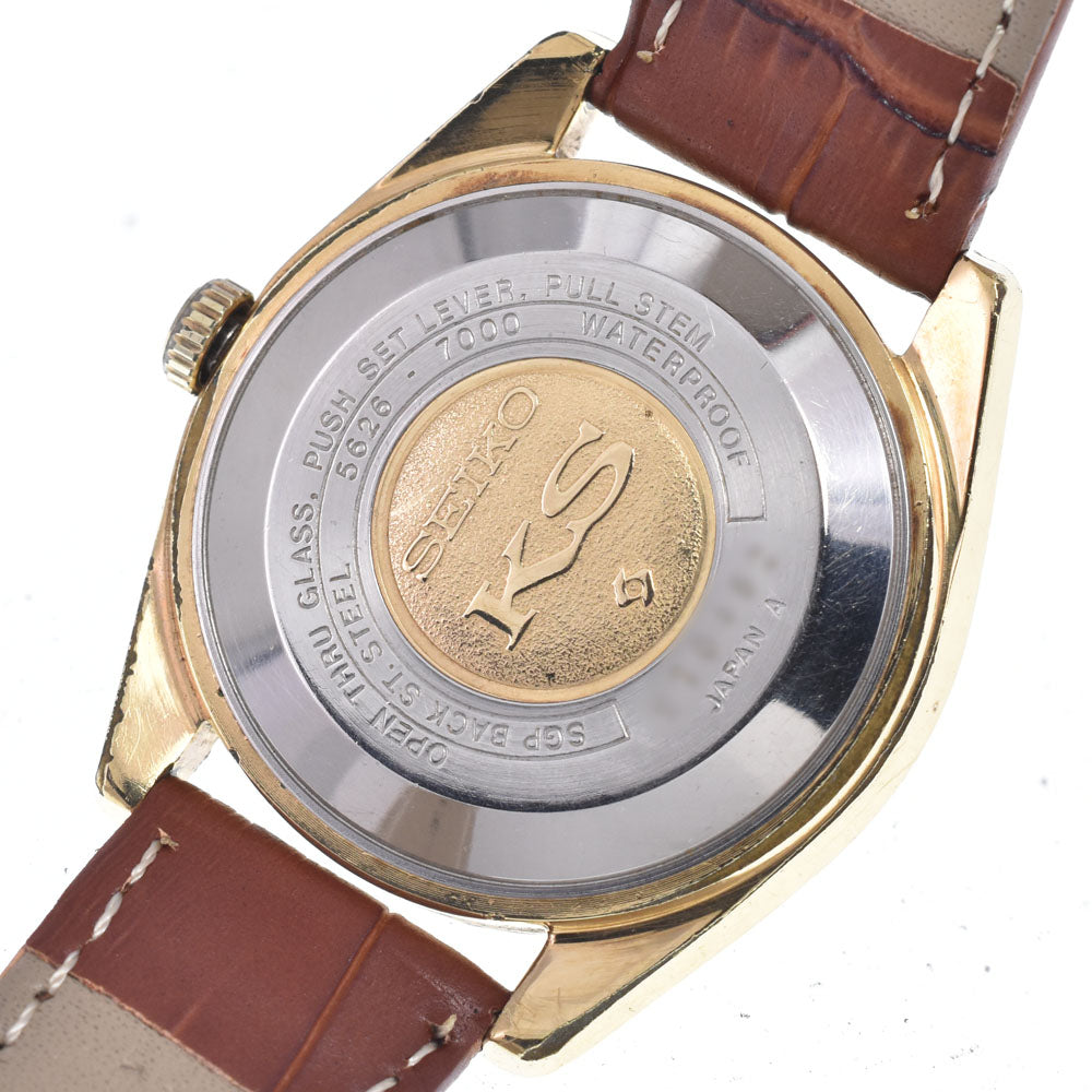 SEIKO KS King Seiko 5626-7000 vintage Day-Date HI-BEAT Silver Dial Automatic Men's
 Watch P#149031