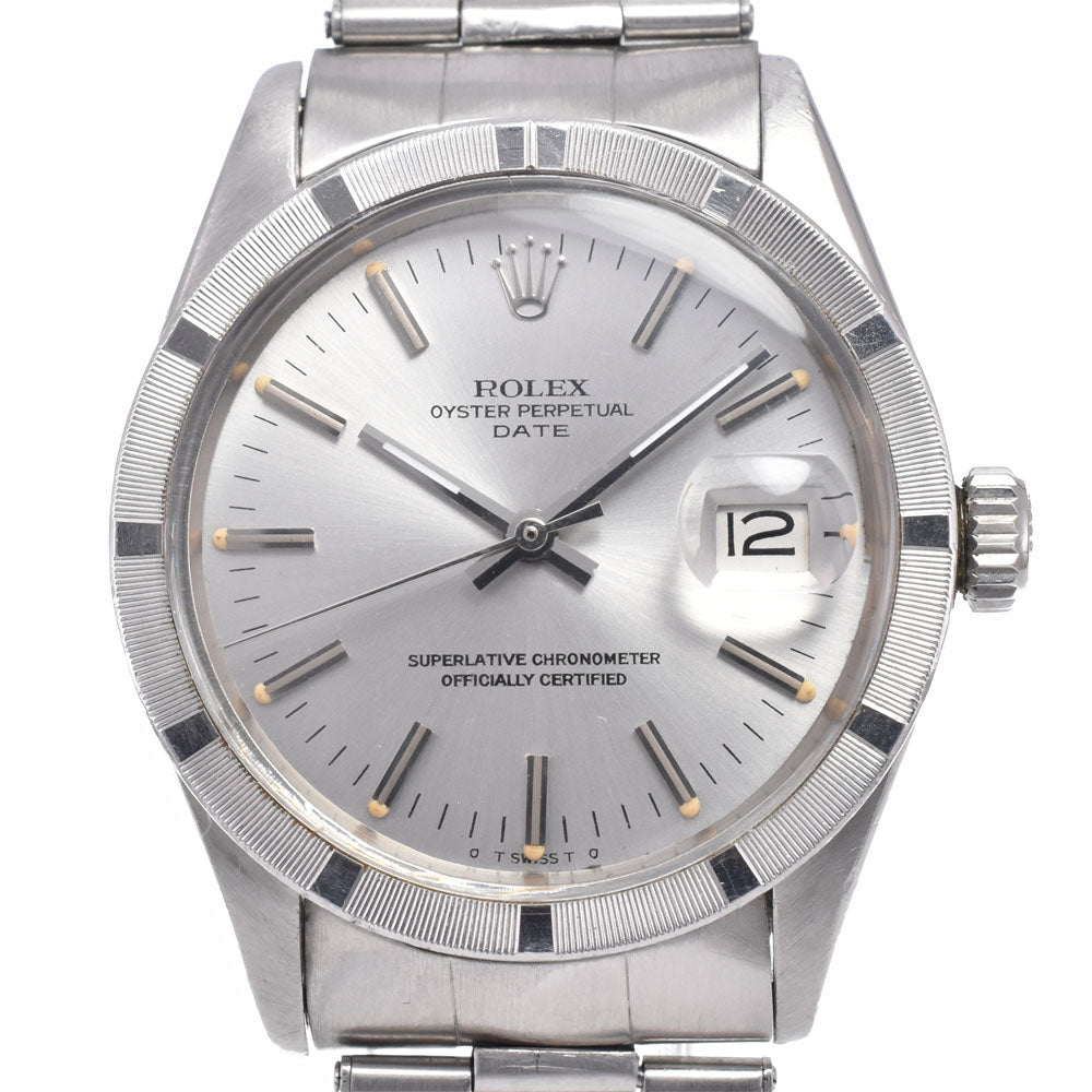 ROLEX Oyster perpetual date 1501 vintage Cal.1570 Sigma Dial Silver Dial Automatic Men's
 Watch B#149034
