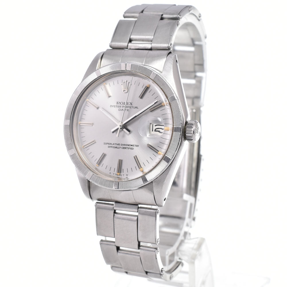 ROLEX Oyster perpetual date 1501 vintage Cal.1570 Sigma Dial Silver Dial Automatic Men's
 Watch B#149034