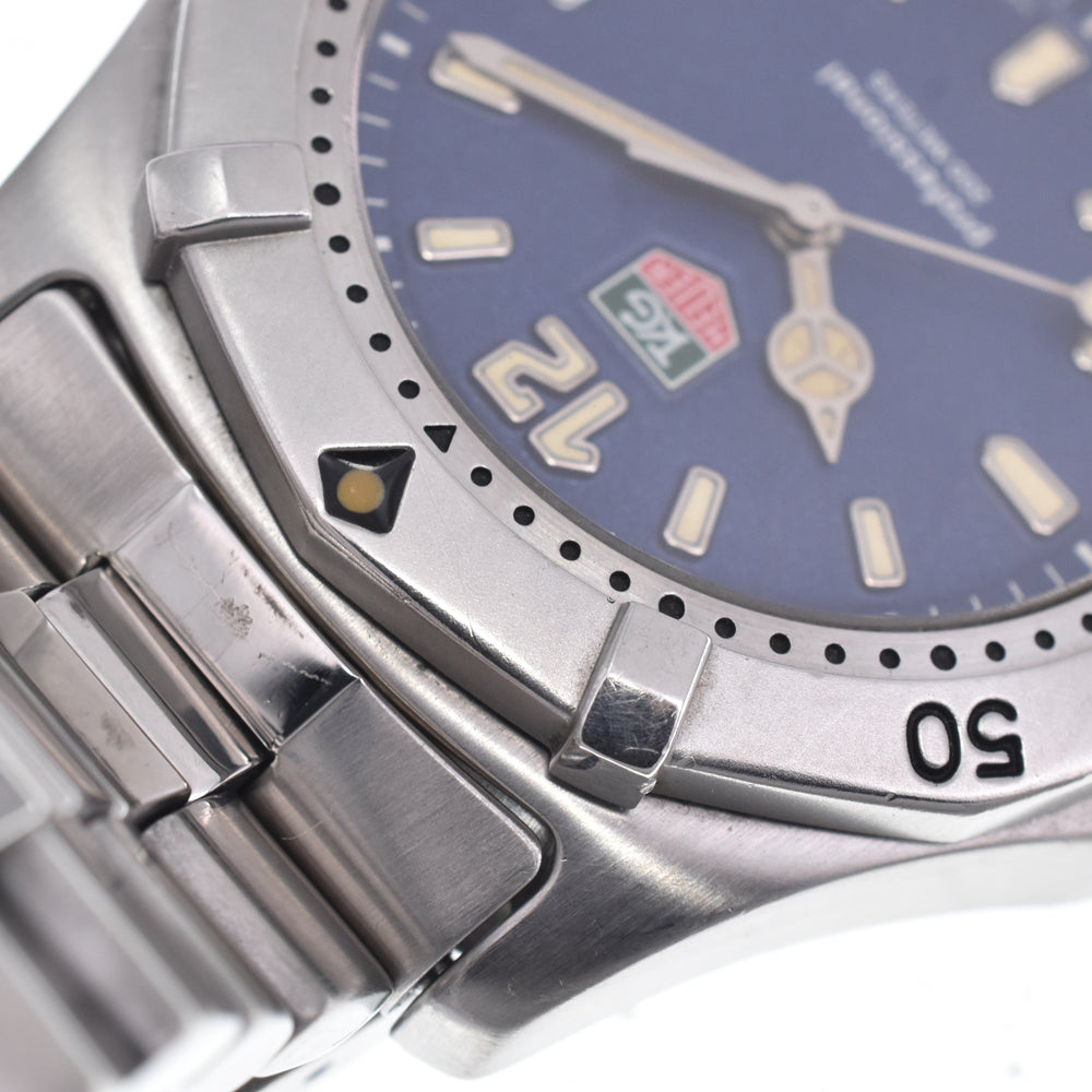 TAG HEUER Professional 200M WK1113 Date blue Dial Quartz Men's
 Watch R#149040