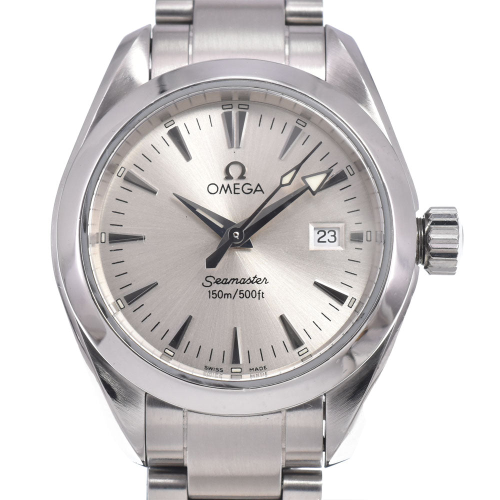 OMEGA Seamaster Aqua Terra 150m 2577.30 Date Silver Dial Quartz Ladies
 Watch R#149042