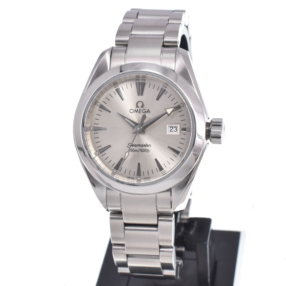 OMEGA Seamaster Aqua Terra 150m 2577.30 Date Silver Dial Quartz Ladies
 Watch R#149042