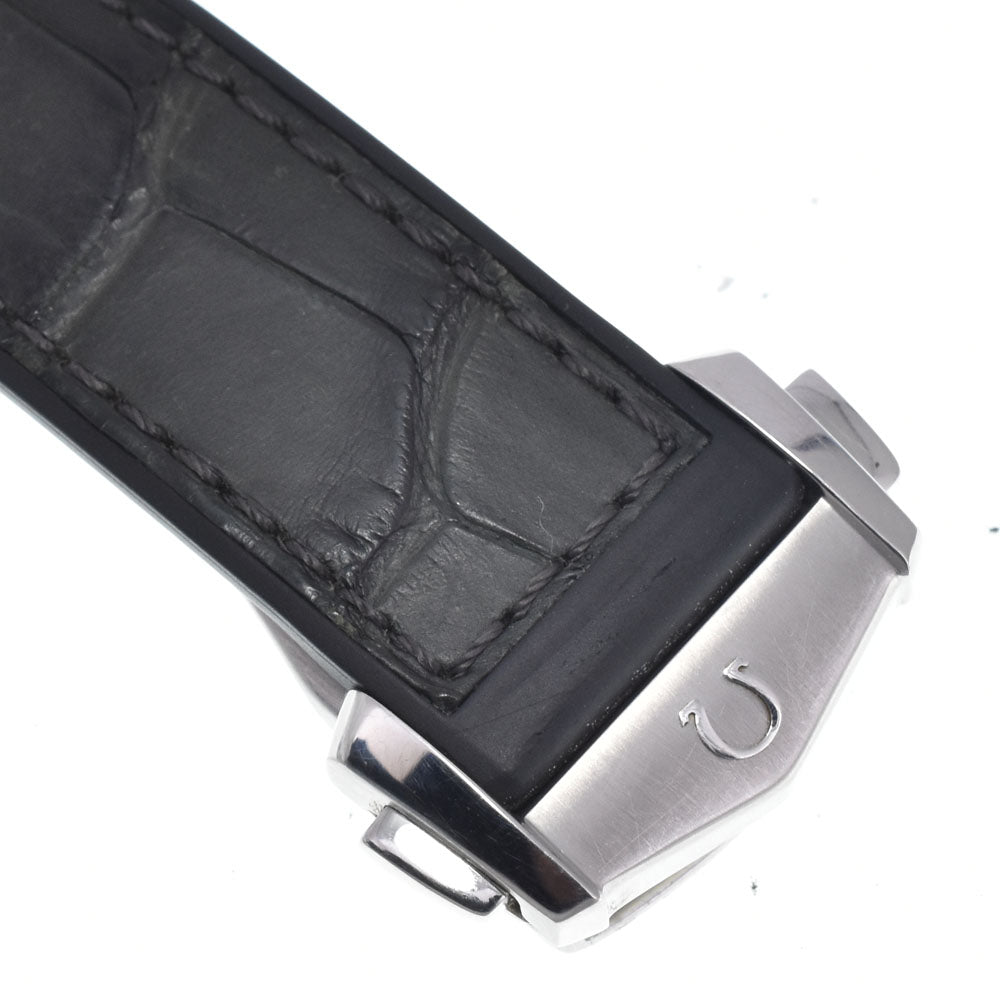 with paper OMEGA Constellation 131.23.41.21.10.001 see-through back date green Dial Automatic Men's
 Watch O#149044