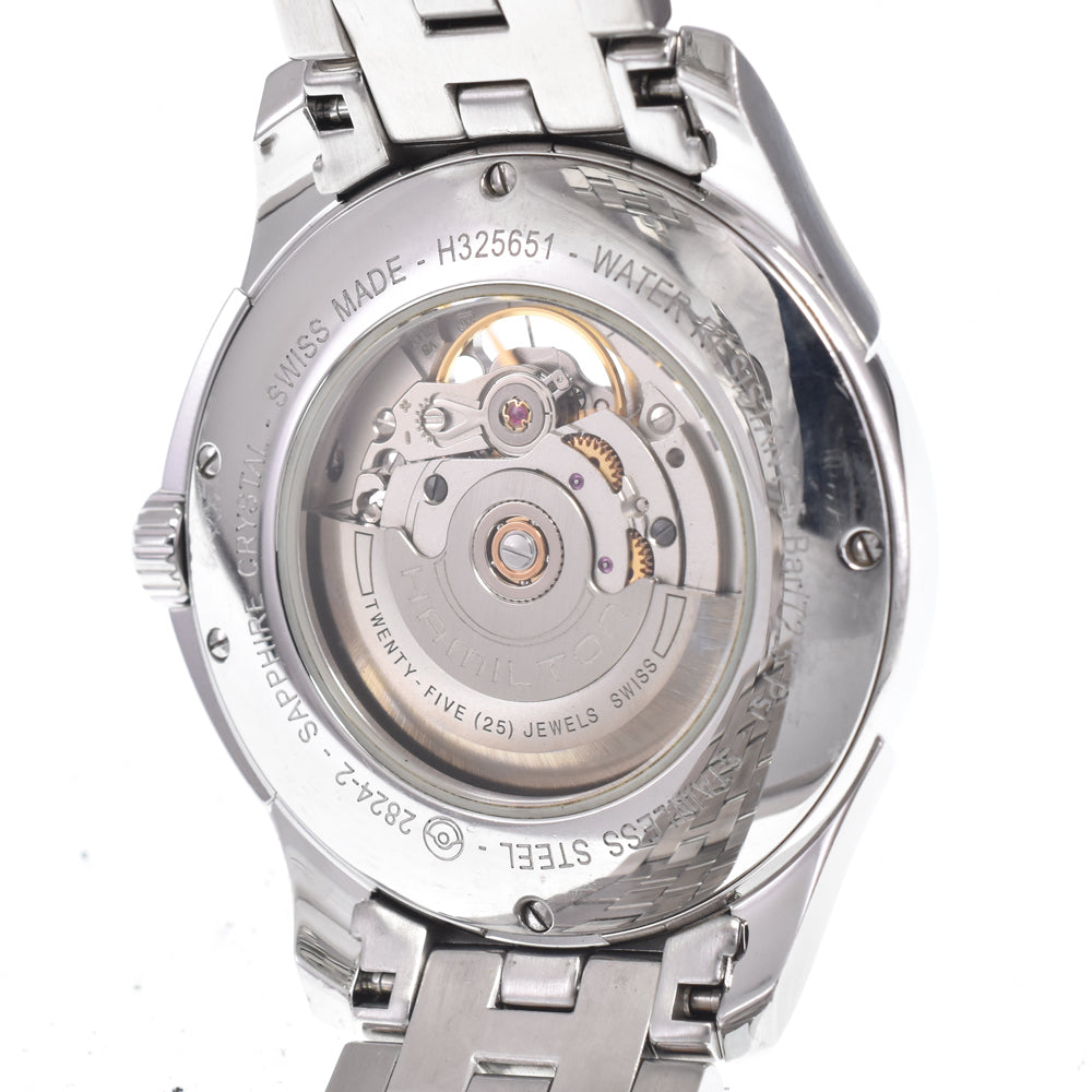 HAMILTON Jazz master H325651 see-through back black Dial Automatic Men's
 Watch R#149045