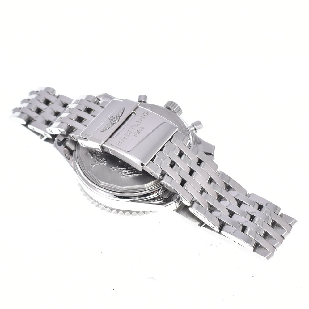 with paper BREITLING Mont Brillant AB0130 Silver Dial Automatic Men's
 Watch Q#149047