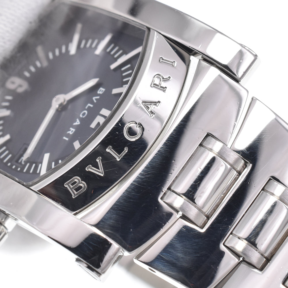 BVLGARI Assioma AA39S Date Navy Dial Quartz Ladies
 Watch R#149048