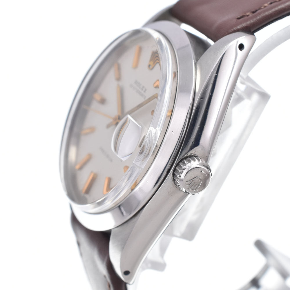 ROLEX Oyster Date Precision 6694 vintage Cal.1225 Silver Dial Hand Winding Men's
 Watch P#149049