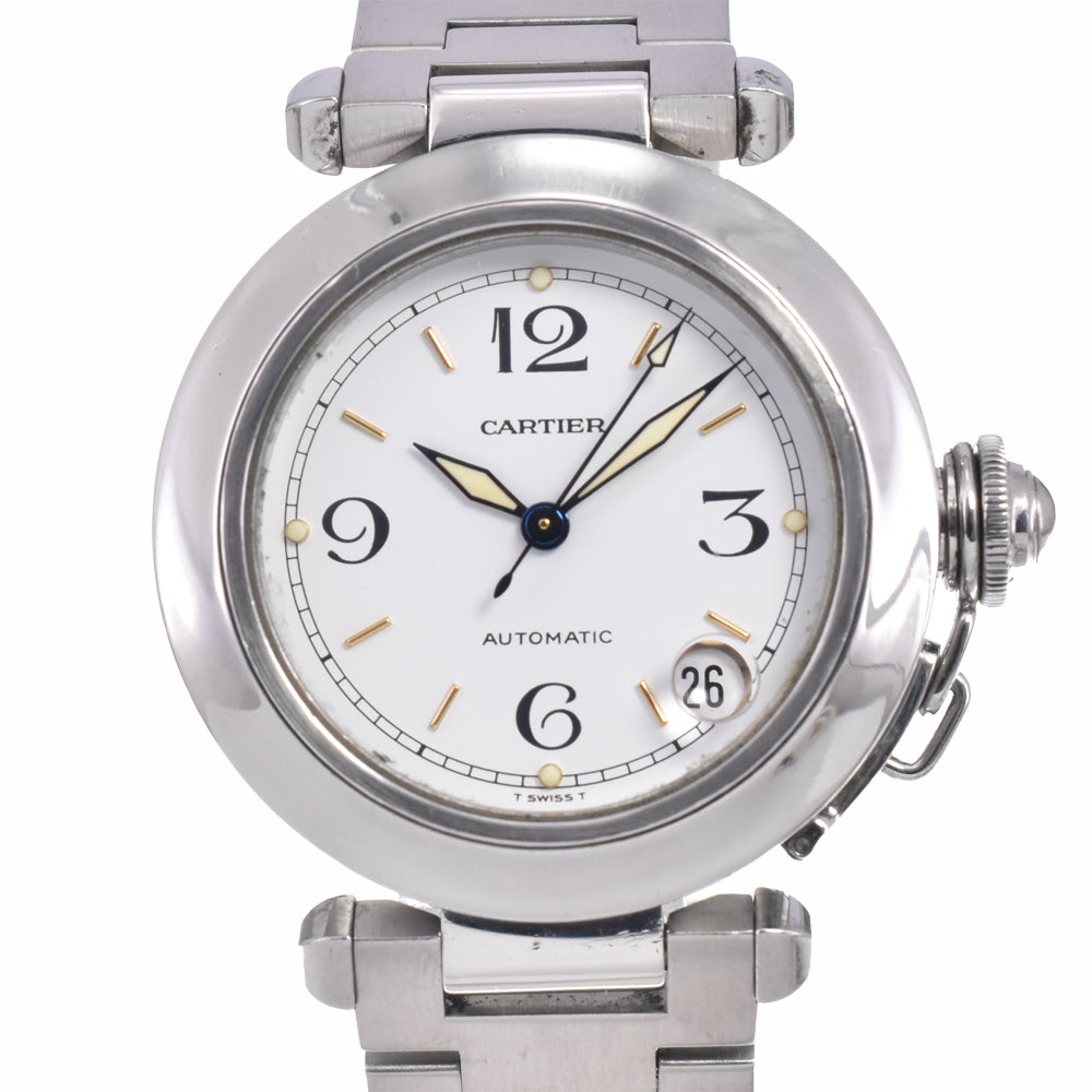 CARTIER Pasha C W31015M7 Date white Dial Automatic Unisex
 Watch R#149052