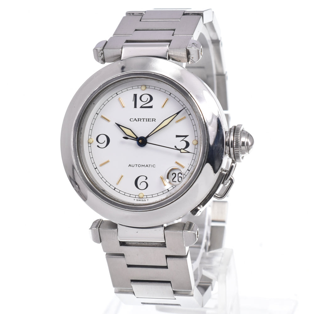 CARTIER Pasha C W31015M7 Date white Dial Automatic Unisex
 Watch R#149052