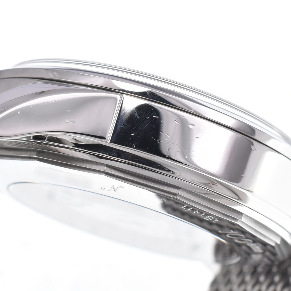 with paper BREITLING Transocean AB1411 Limited edition of 1915 pieces worldwide. See-through back. Silver Dial Hand Winding Men's
 Watch R#149054