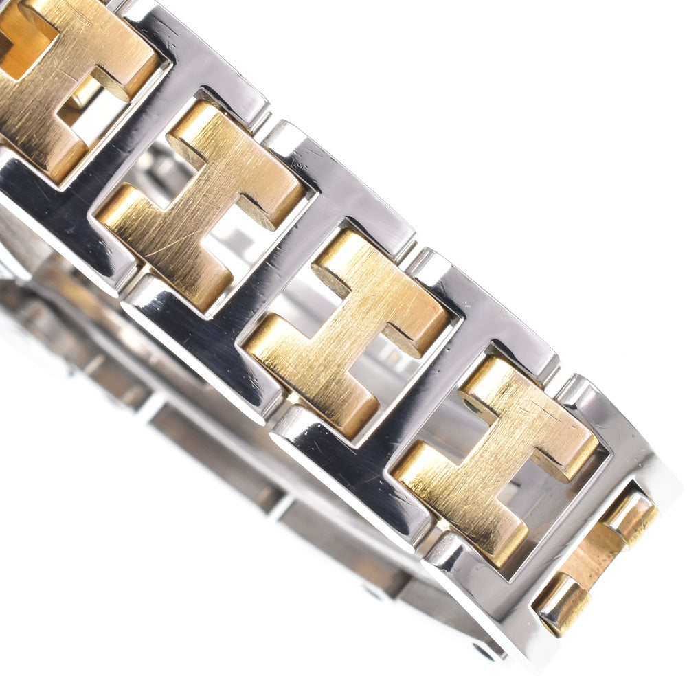 HERMES Rally RA1.240 D buckle white Dial Quartz Ladies
 Watch E#149055