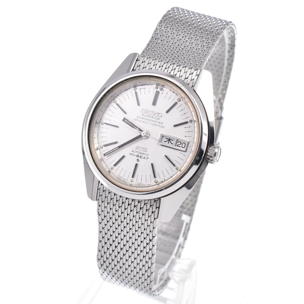 SEIKO King Seiko 5626-7000 vintage High Beat (56KS) Silver Dial Automatic Men's
 Watch P#149059
