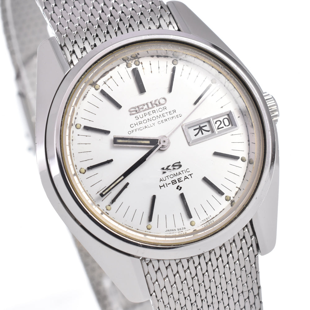 SEIKO King Seiko 5626-7000 vintage High Beat (56KS) Silver Dial Automatic Men's
 Watch P#149059