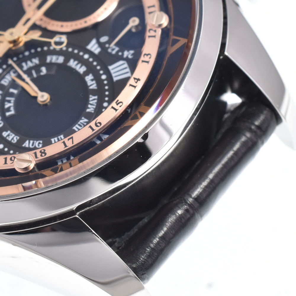 CITIZEN Campanola AH7061-00E Minute repeater black Dial Quartz Men's
 Watch A#149061