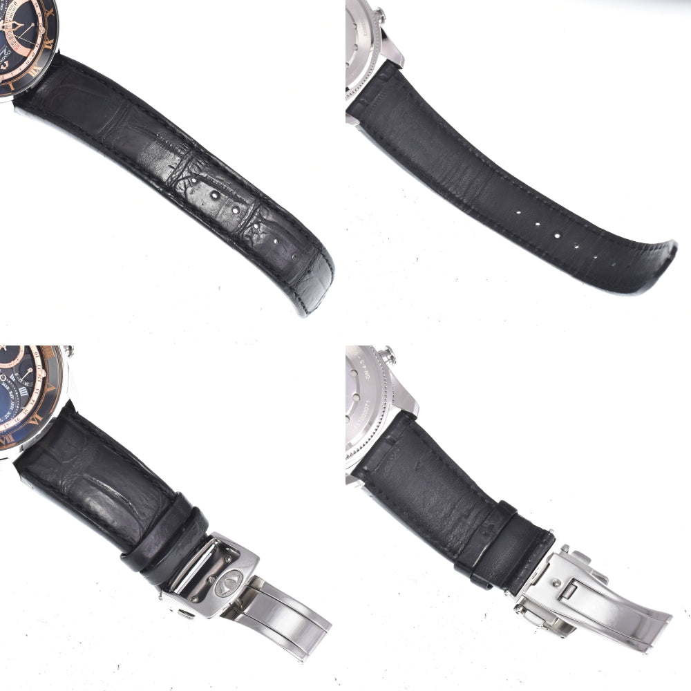 カオナシ CITIZEN Campanola AH7061-00E Minute repeater black Dial Quartz