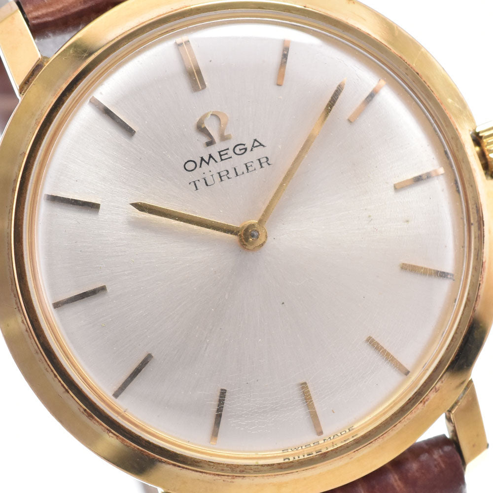 OMEGA De Ville Tuler 111.022 vintage Cal.620 Silver Dial Hand Winding Men's
 Watch Q#149064