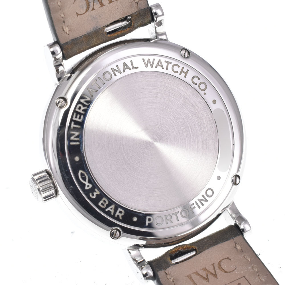 with paper IWC SCHAFFHAUSEN Portofino IW357412 12P diamond khaki Dial Automatic Ladies
 Watch Q#149067