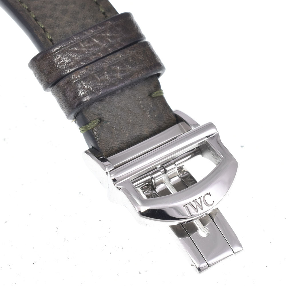 with paper IWC SCHAFFHAUSEN Portofino IW357412 12P diamond khaki Dial Automatic Ladies
 Watch Q#149067