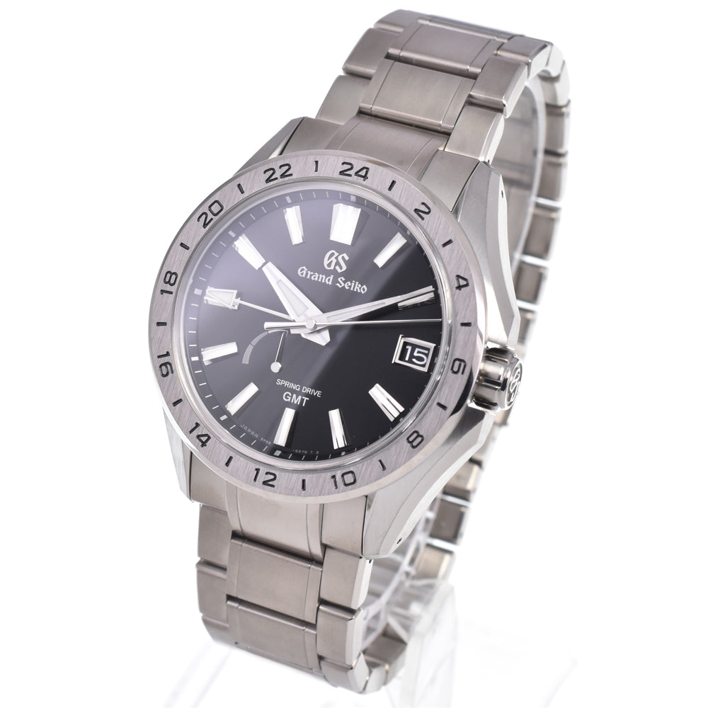 SEIKO Grand Seiko 9R66-0BJ0/SBGE283 GMT black Dial Spring drive Men's
 Watch P#149071