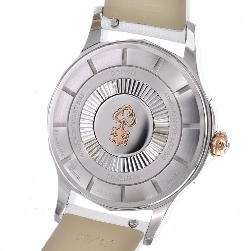 CORUM Admirals cup 01.0132 White shell Dial Quartz Ladies
 Watch Q#149073