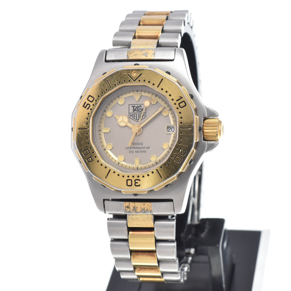 TAG HEUER 3000 934.208 Professional 200 m gray Dial Quartz Ladies