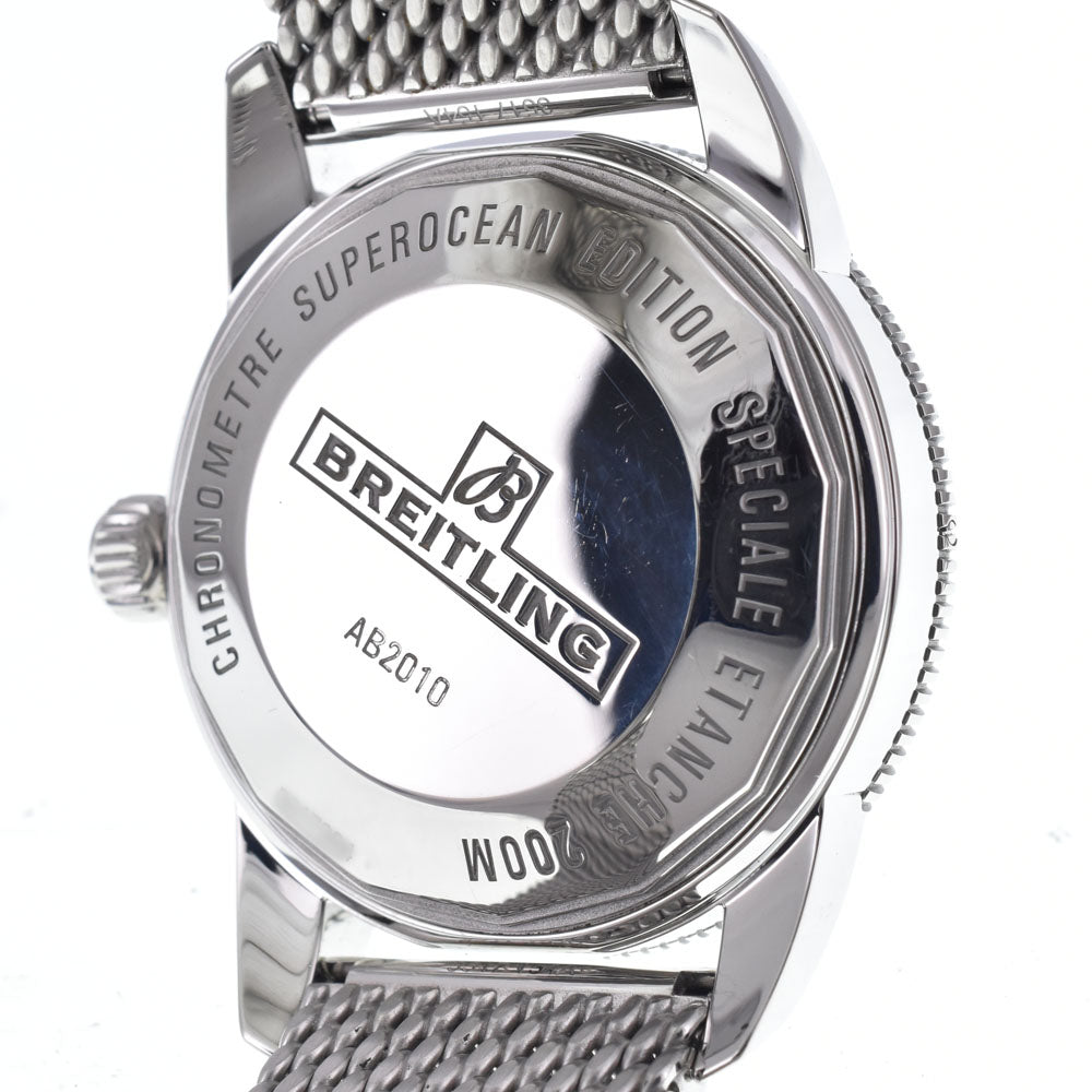with paper BREITLING Super Ocean Heritage II AB2010 black Dial Automatic Men's
 Watch R#149075