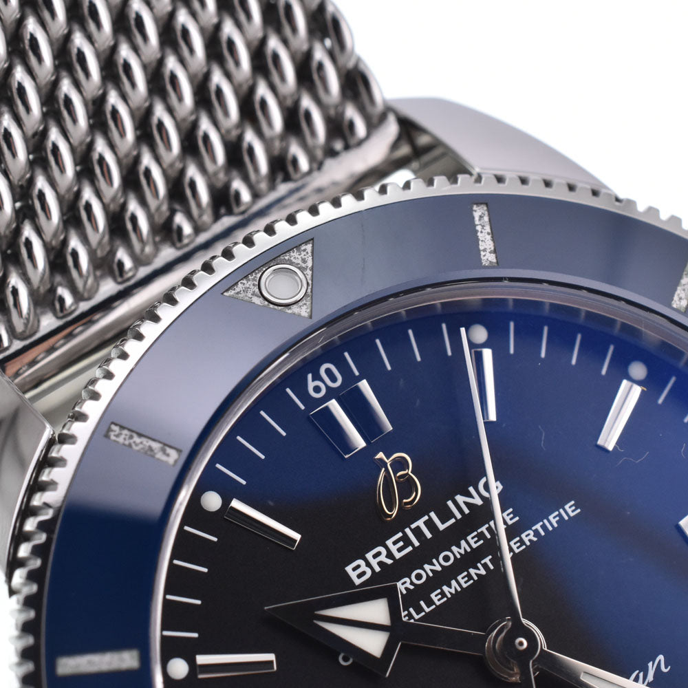 with paper BREITLING Super Ocean Heritage II AB2010 black Dial Automatic Men's
 Watch R#149075