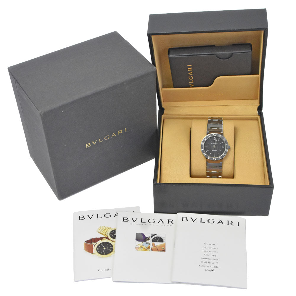 BVLGARI Bulgari Bulgari BB33SS black Dial Automatic Men's
 Watch P#149077