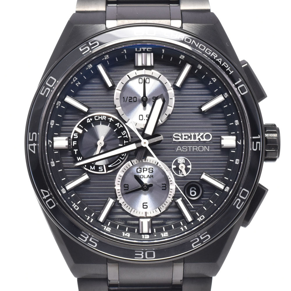 SEIKO Astron SBXC179/5X83-0AP0 black Dial GPS Solar Men's
 Watch P#149079