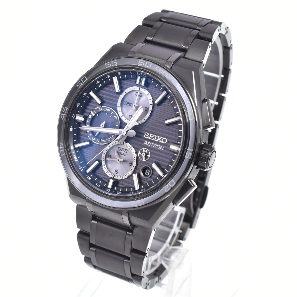 SEIKO Astron SBXC179/5X83-0AP0 black Dial GPS Solar Men's
 Watch P#149079