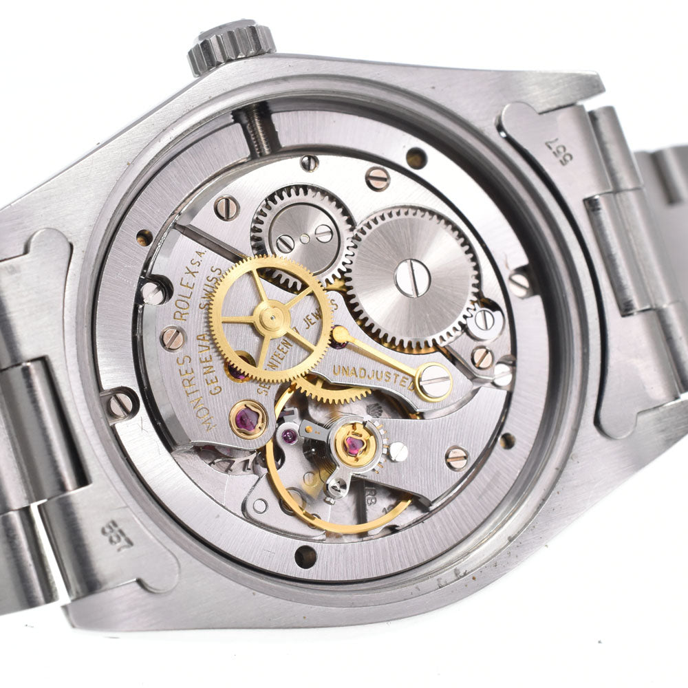 ROLEX Oyster Date Precision 6694 vintage Cal.1225 Silver Dial Hand Winding Men's
 Watch Q#149082