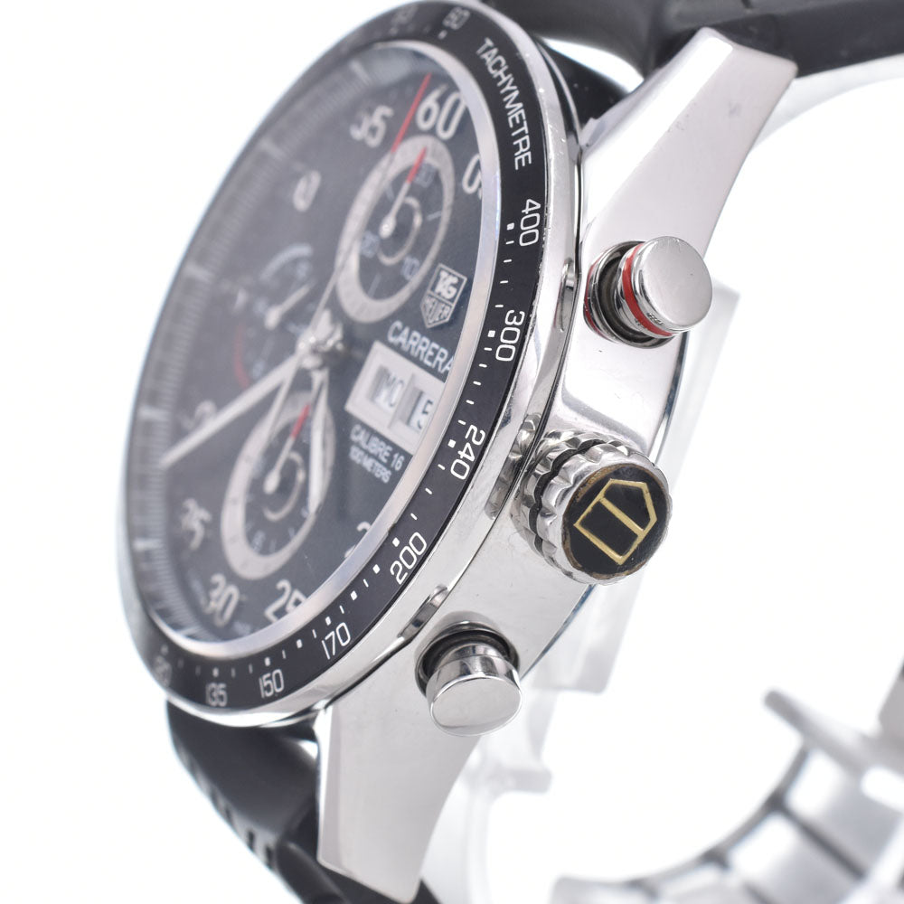 with paper TAG HEUER Carrera CV2A10 Caliber 16 black Dial Automatic Men's
 Watch P#149083