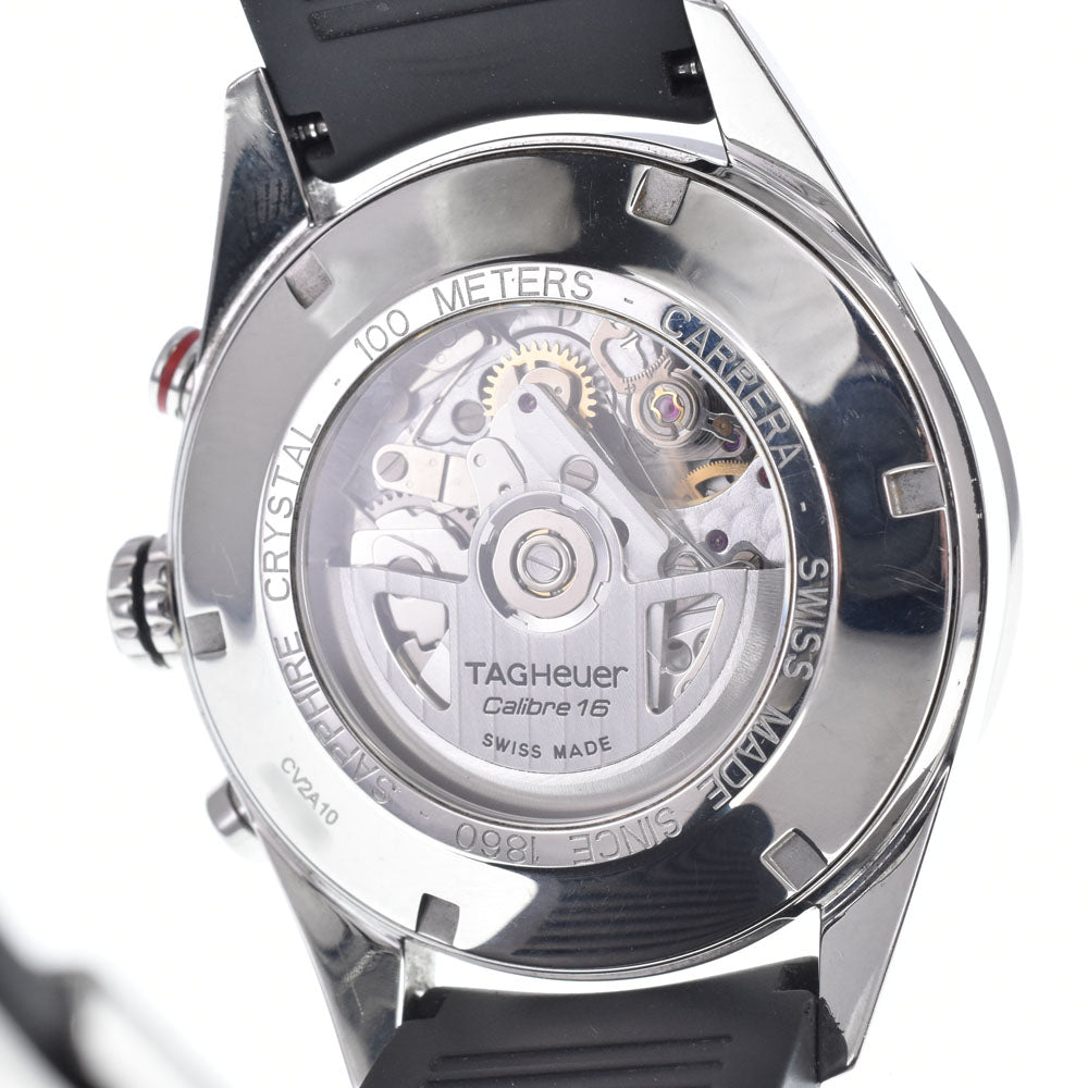 with paper TAG HEUER Carrera CV2A10 Caliber 16 black Dial Automatic Men's
 Watch P#149083