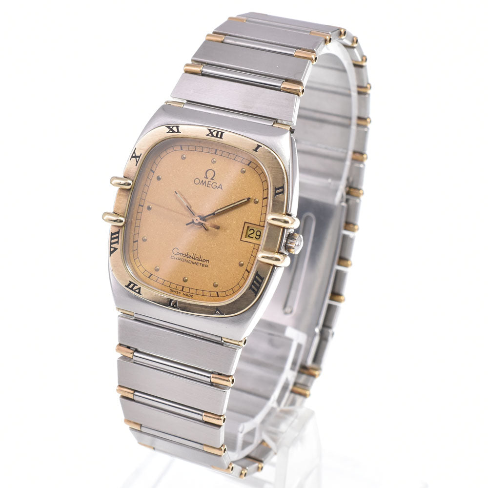 OMEGA Constellation Square Half bar gold Dial Quartz Men's
 Watch A#149084
