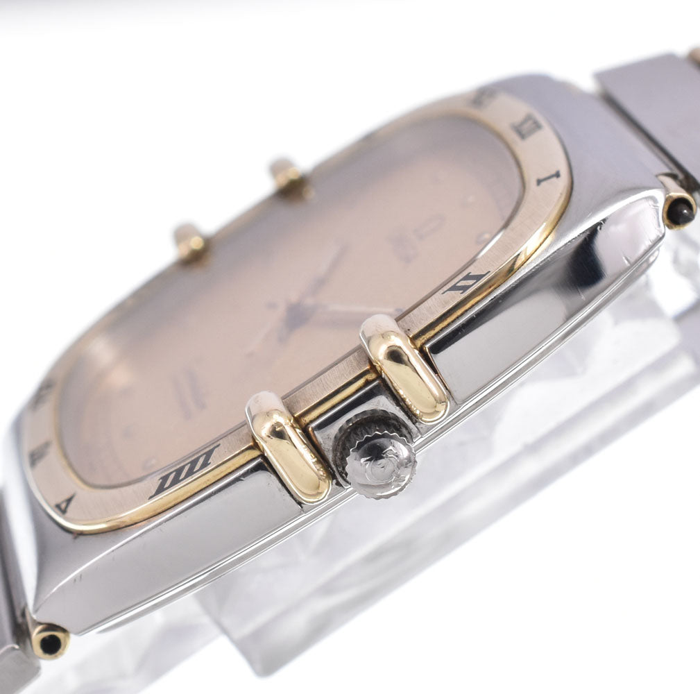 OMEGA Constellation Square Half bar gold Dial Quartz Men's
 Watch A#149084