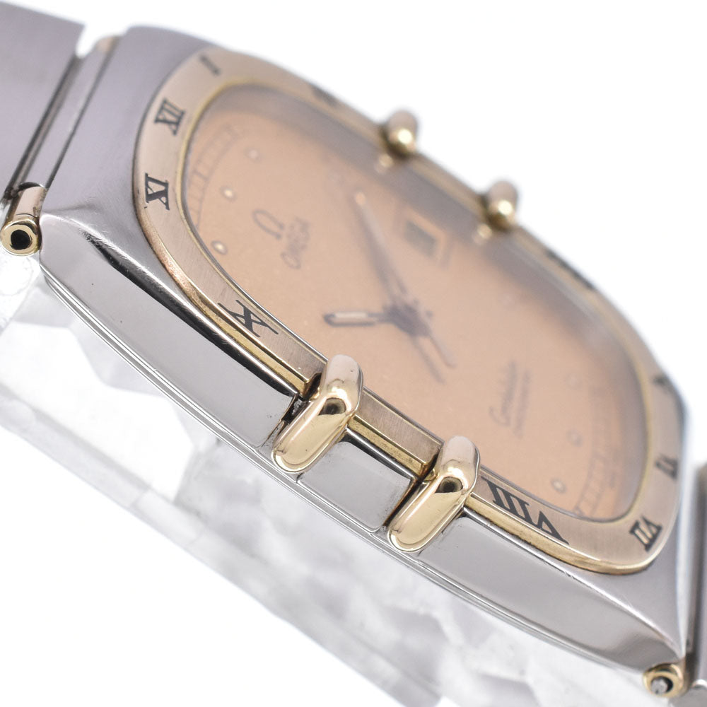 OMEGA Constellation Square Half bar gold Dial Quartz Men's
 Watch A#149084