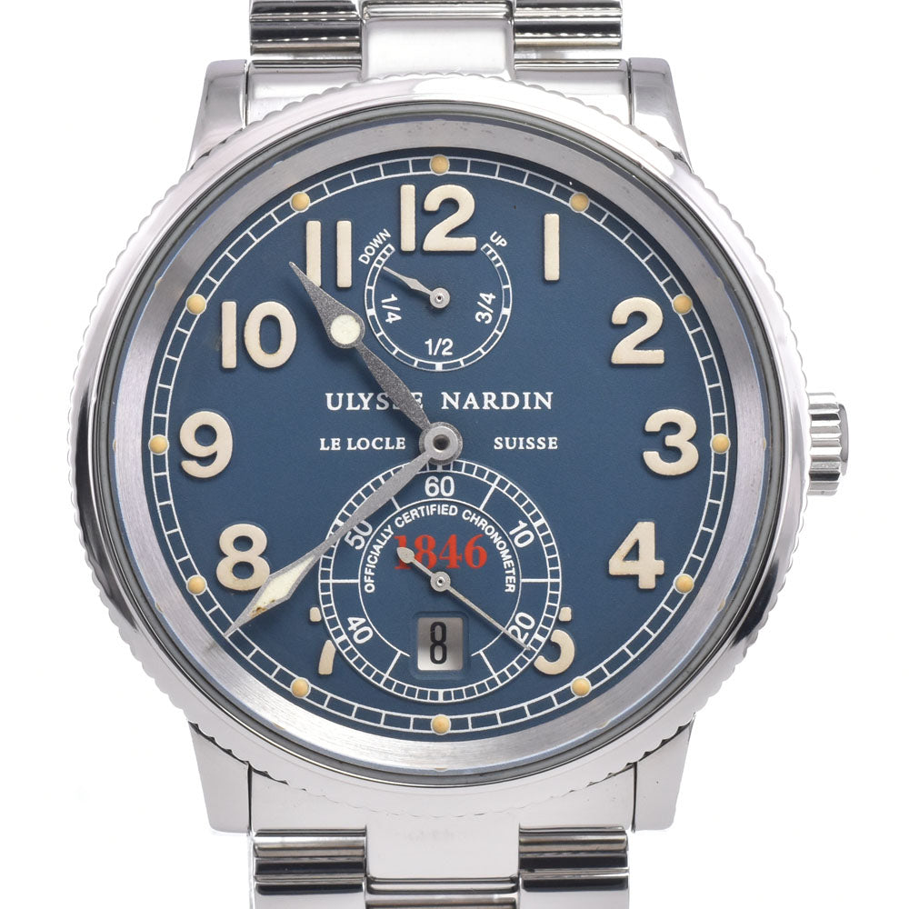 Ulysse Nardin Marine Chronometer 1846 263-22 Date blue Dial Automatic Men's
 Watch R#149086
