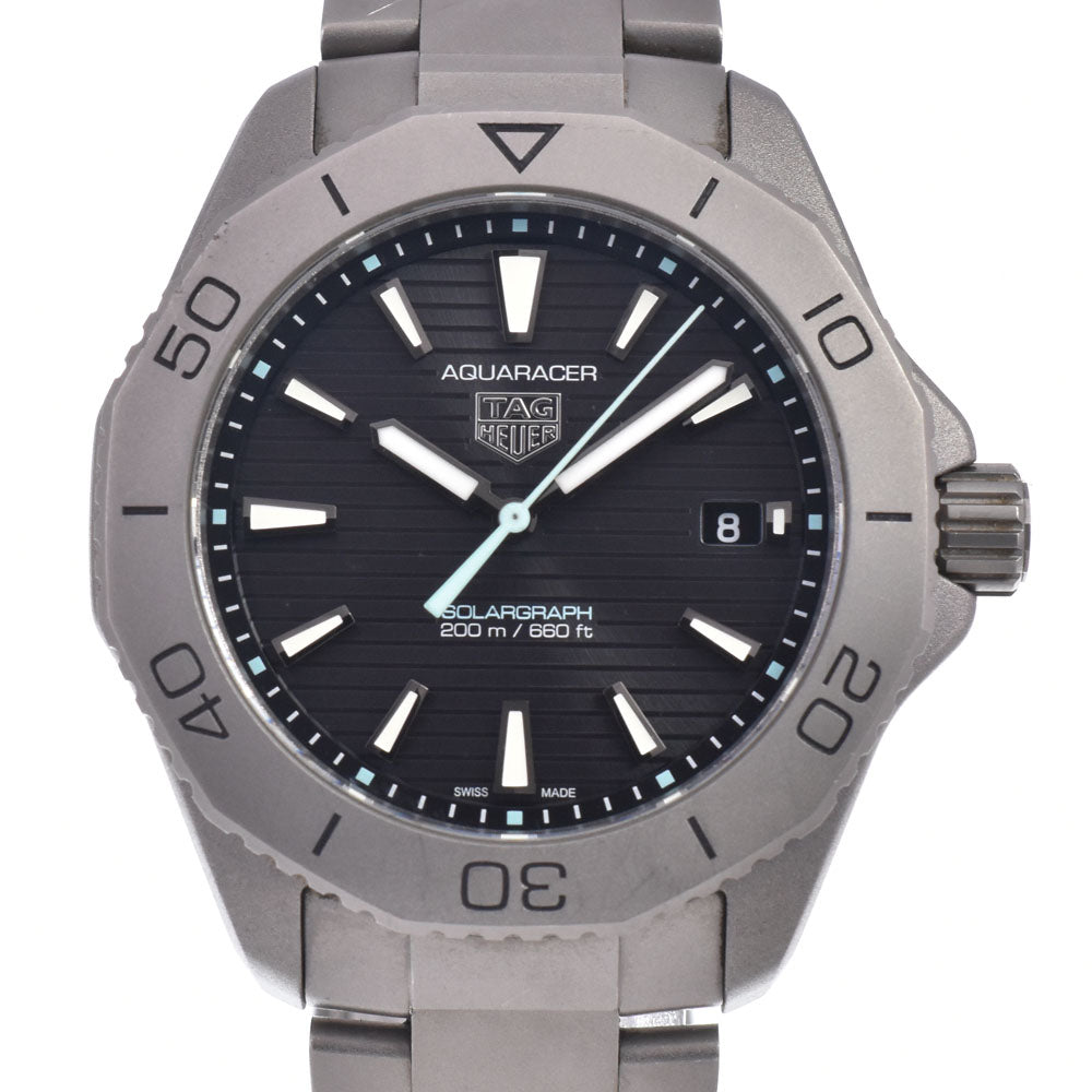 TAG HEUER Aquaracer Professional 200m WBP1180.BF0000 Solar Graph black Dial Solar Men's
 Watch P#149088