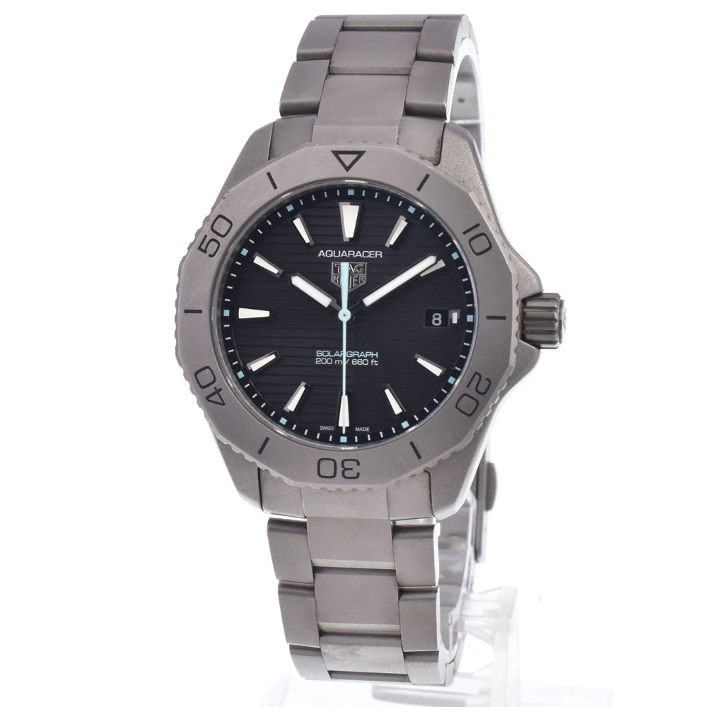 TAG HEUER Aquaracer Professional 200m WBP1180.BF0000 Solar Graph black Dial Solar Men's
 Watch P#149088