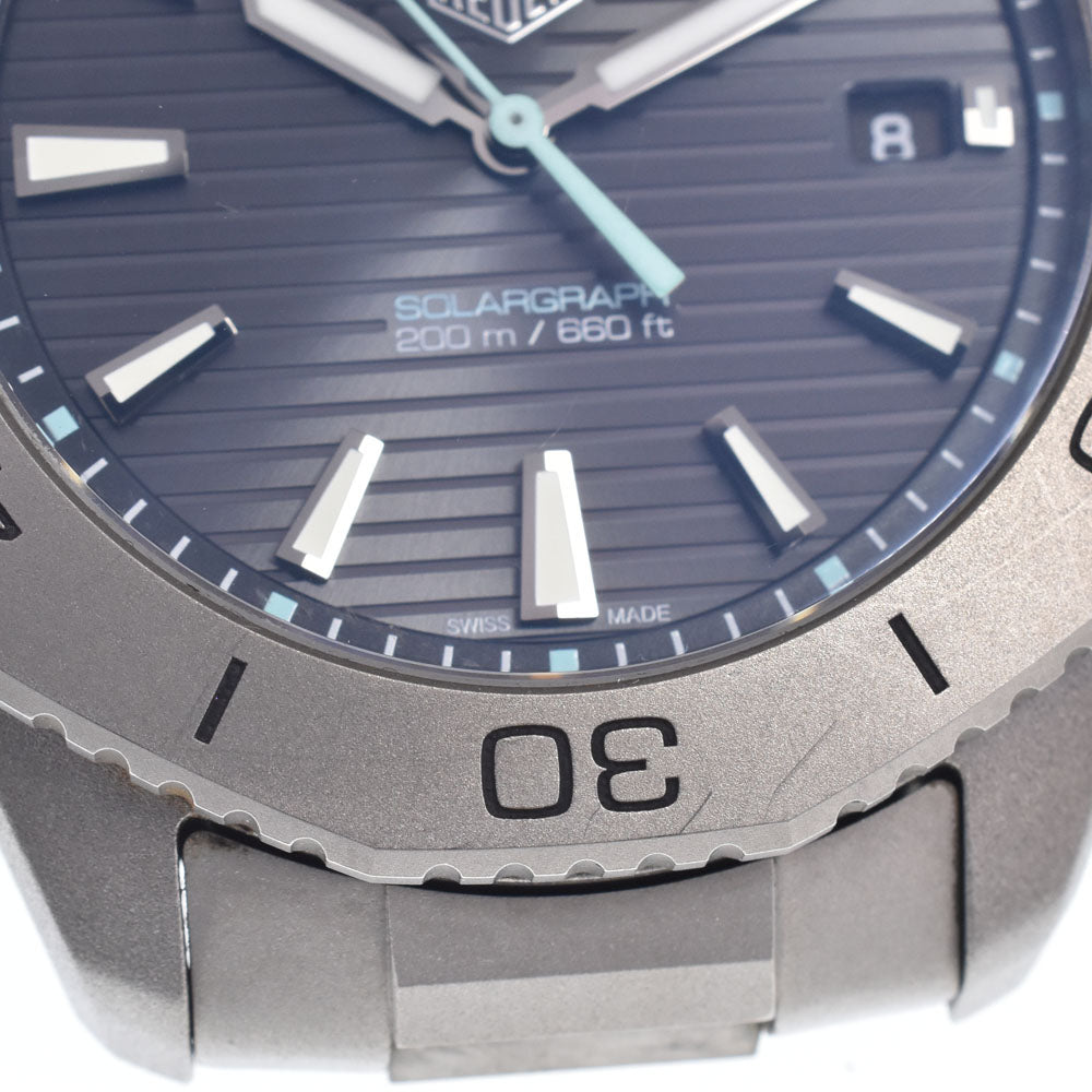 TAG HEUER Aquaracer Professional 200m WBP1180.BF0000 Solar Graph black Dial Solar Men's
 Watch P#149088