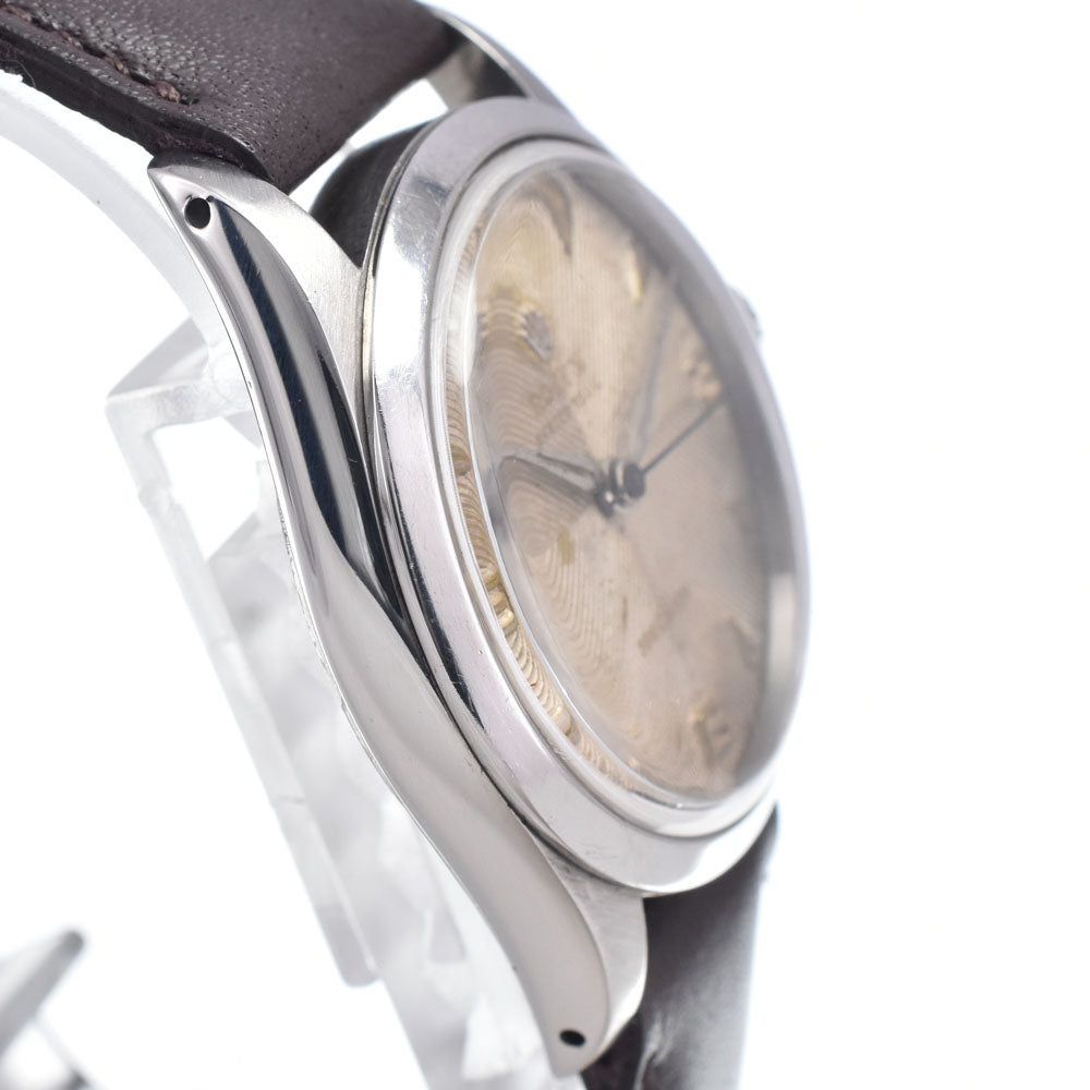 ROLEX Oyster Royal 6444 vintage Chevron Dial Cal.1210 Silver Dial Hand Winding Boy's
 Watch P#149090