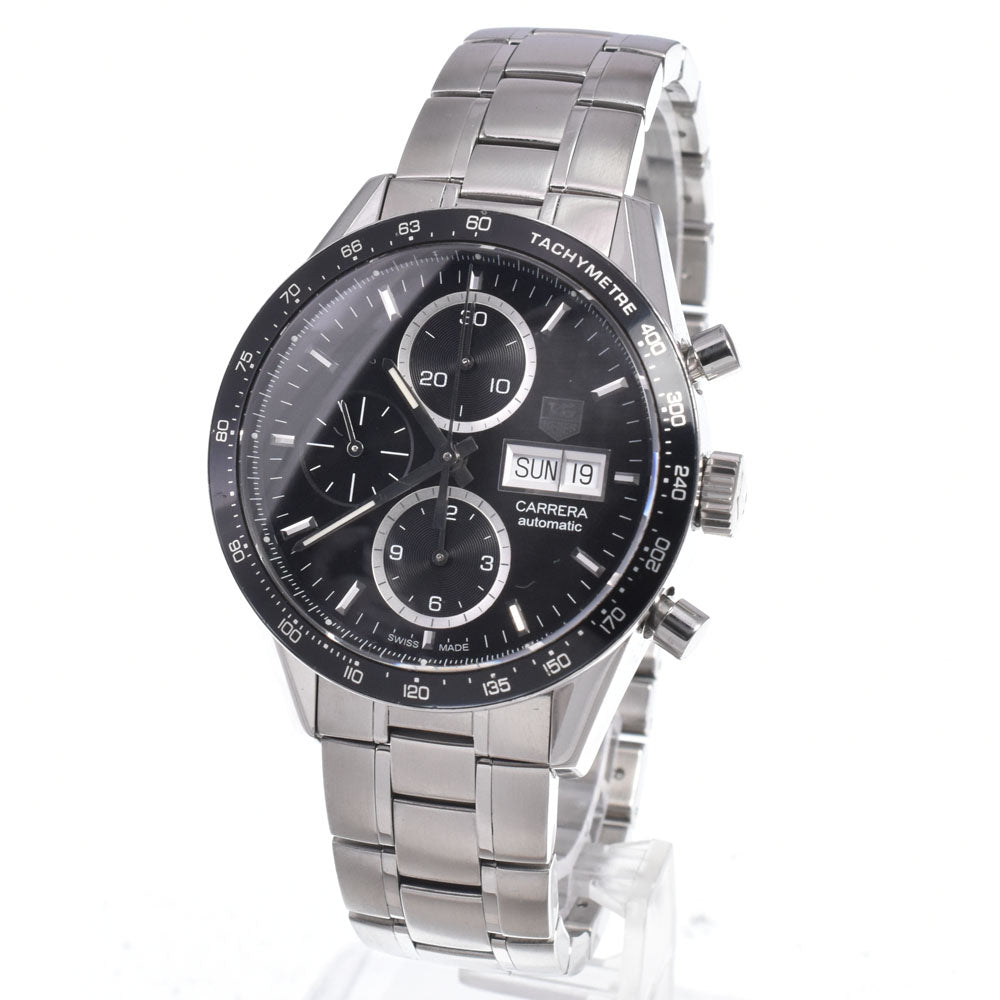 TAG HEUER Carrera CV201AG Chronograph day date black Dial Automatic Men's
 Watch A#149091