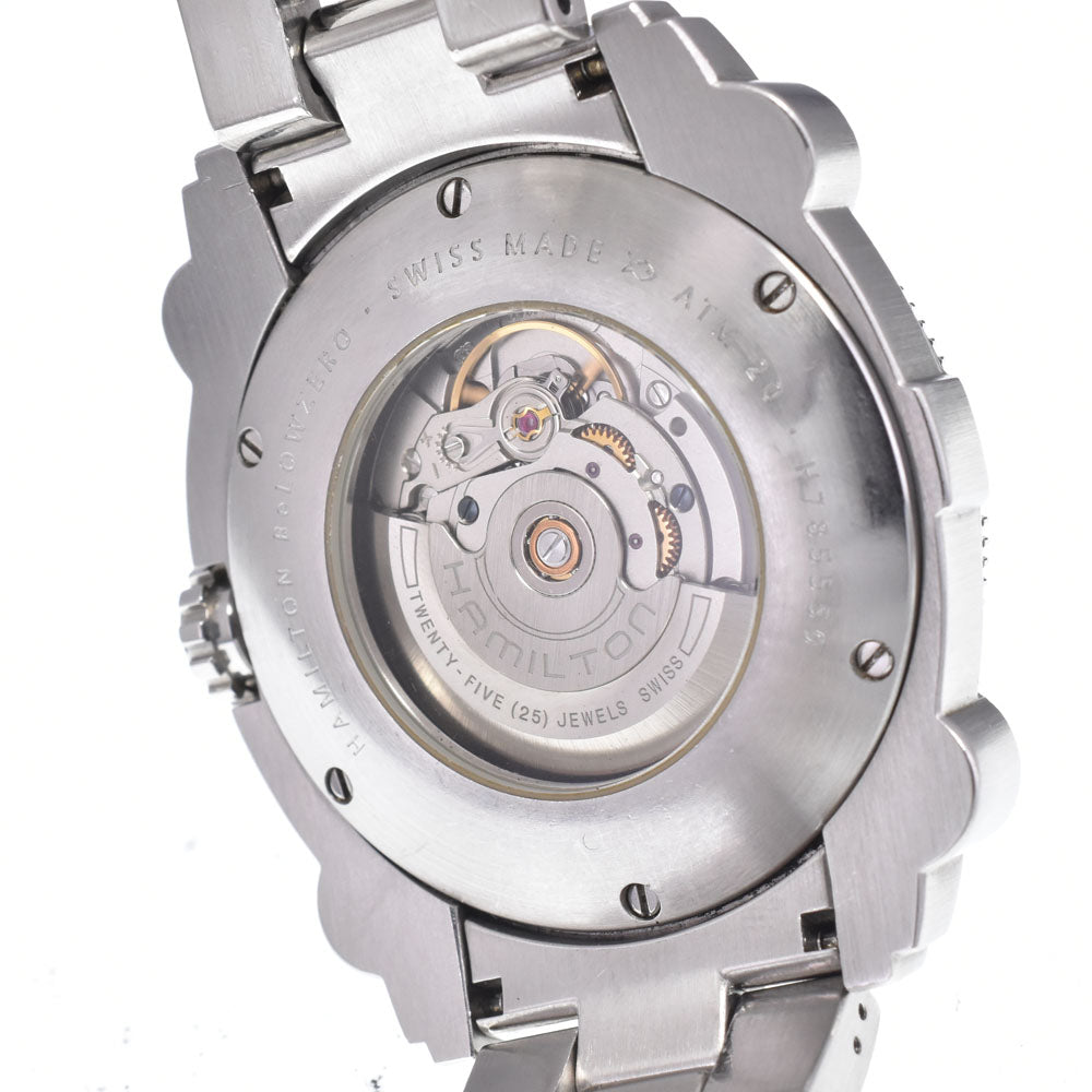 with paper HAMILTON Khaki Below Zero H785550 Date black Dial Automatic Men's
 Watch P#149095