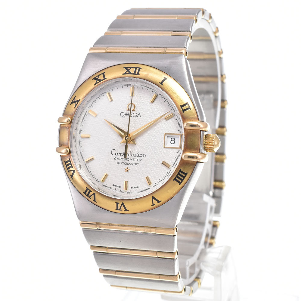 OMEGA Constellation 1202.30 Date Stainless Steel / K18YG Silver Dial Automatic Men's
 Watch R#149096