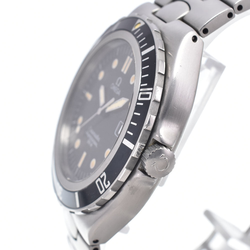 OMEGA Seamaster Professional 200M 396.1041 Large size 1.5" black Dial Quartz Men's
 Watch P#149098